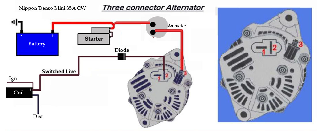 Farmall Cub Alternator, Gm Mini 1 Wire Alternator Wiring Diagram Pdf